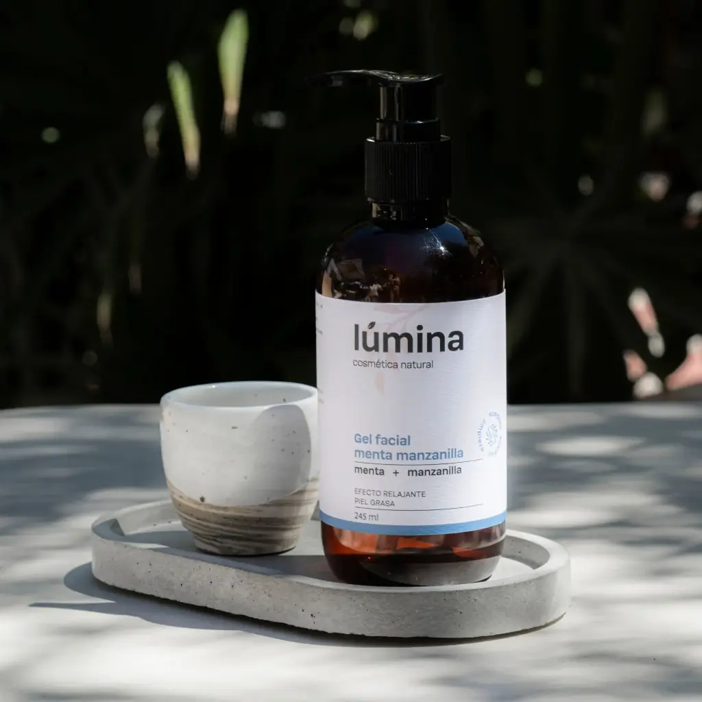 Gel menta manzanilla