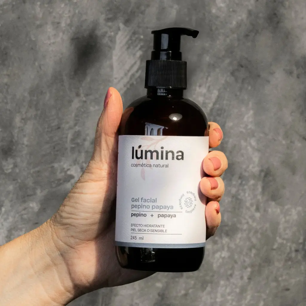 Gel pepino papaya