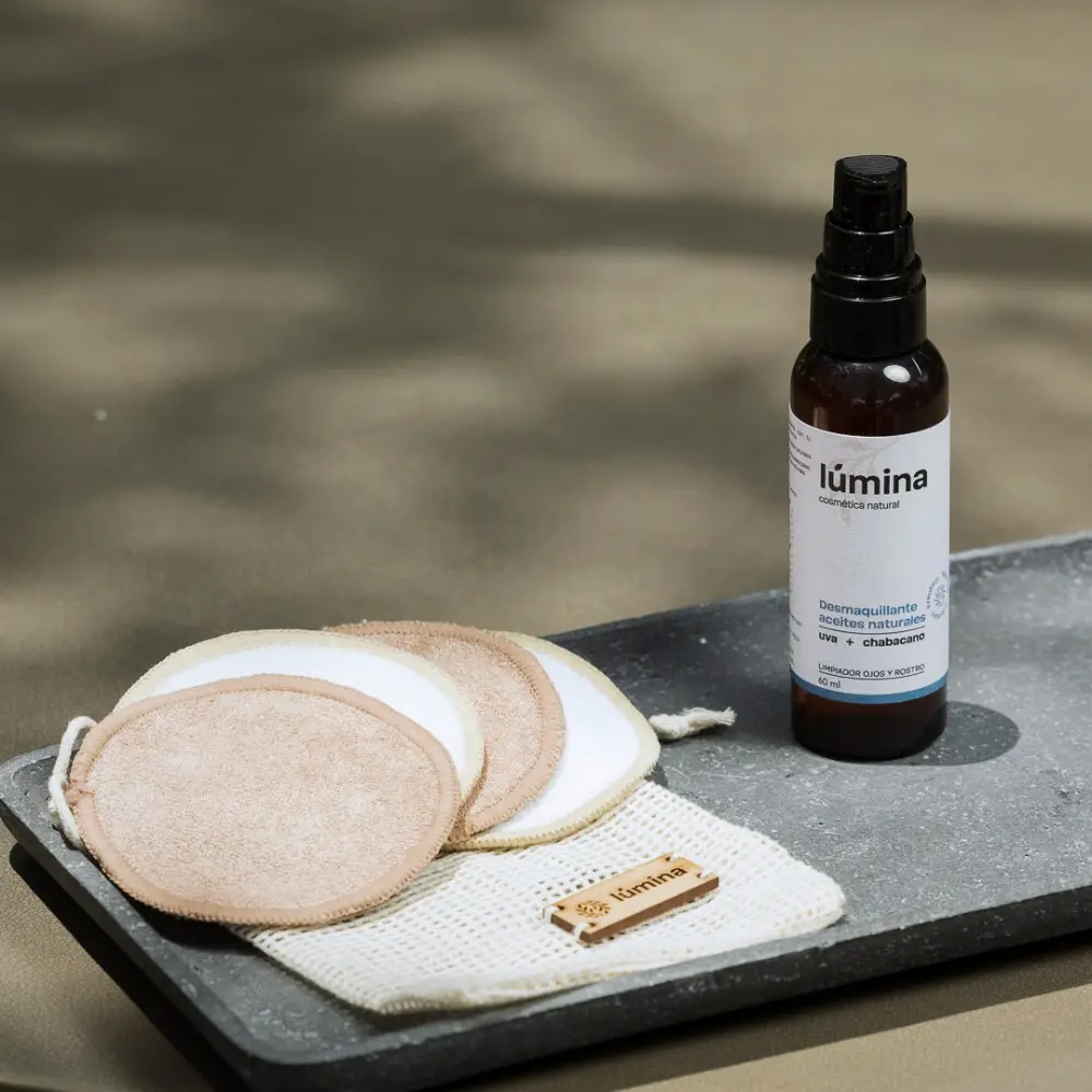 Desmaquillante aceites naturales