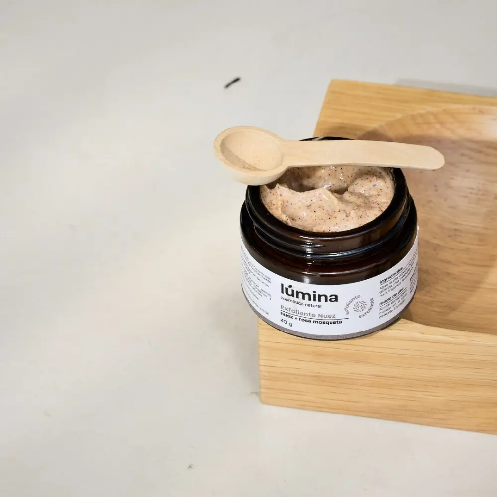 Exfoliante nuez